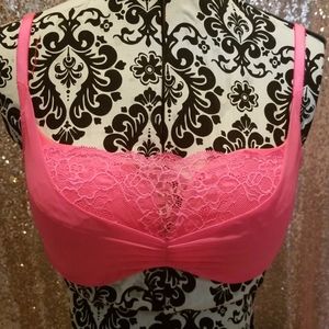 Hot pink Victoria's secret bra